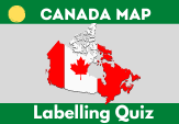 Canadian provinces map quiz